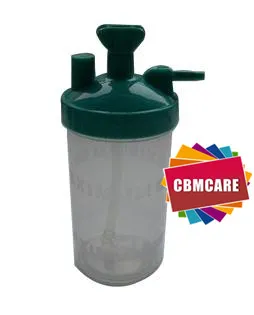 Disposable Oxygen Humidifier Bottles,500ML O2 Humidifier Bottles ,Plastic Oxygen Humidifier Bottles Disposable for O2 Therapy  