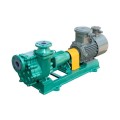 Fluoroplastic reinforced chemical pump