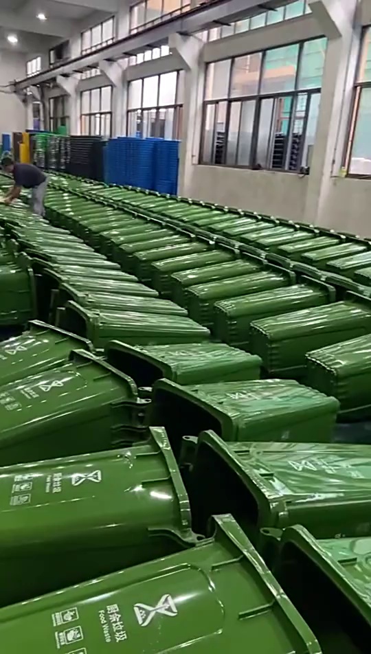 High Volume Outdoor Waste Container 100L 120L 240L Foot Operated