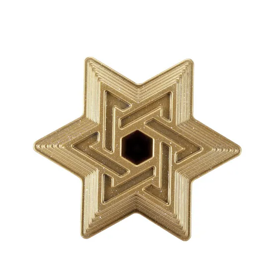 Hexagram Baking Pan - Non Stick Coating Golden Aluminum Bakeware