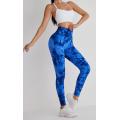 poly spandex women's high waist yoga pants