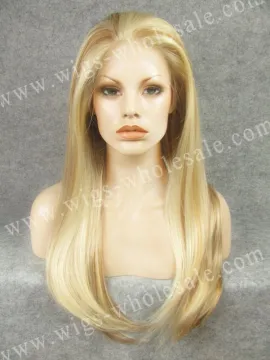 Long blonde wig wholesale lace front wigs synthetic wholesale lace front wig