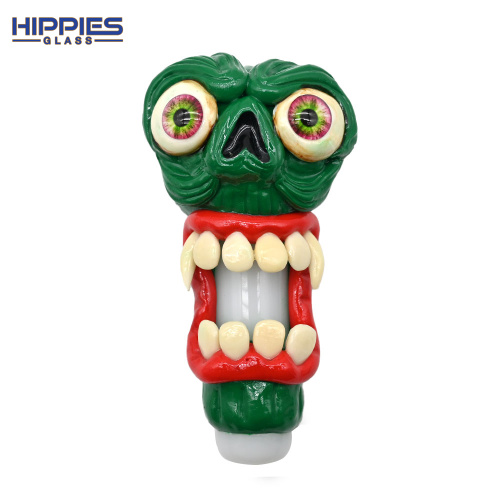 Glass Hand Pipes with 3D monster modeling
