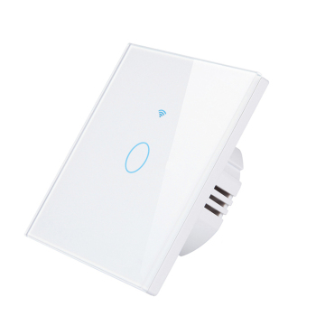 Wi-Fi Etkin Touch Switch Akıllı Işık Paneli: ABD/AB Standart 1/2/3 çete duvar kesintisi