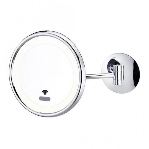 Wall mounted sensor makeup mirror