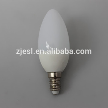 2835smd 2700k 3w 4w 5w ceramics candle led light e12 e14 frosted glass