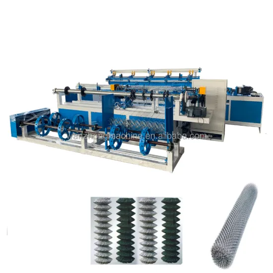Fully Automatic Touch Screen Chain Link Fence Machine Supplier
