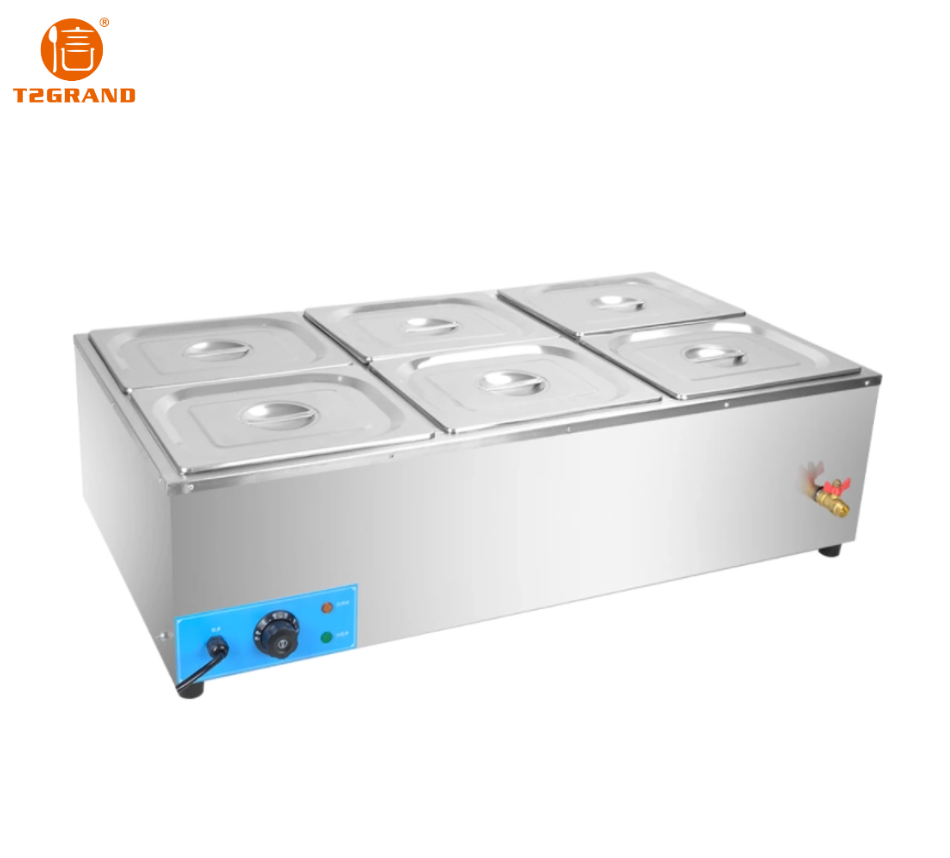 Comercial Electric Bain Marie para cafeterías