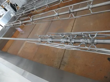 Grill Machine for Large Chicken Wings in Restaurant Kitchens