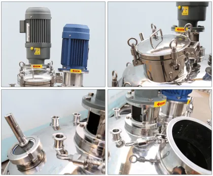 250L Cosmetic Cream Mixing Machine - Reactor Chemical Machinery Equipment