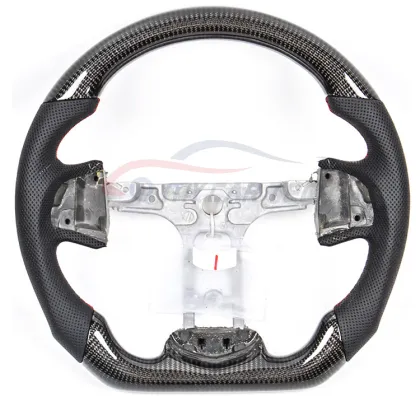 Real Carbon Fiber Steering Wheel Fit For 2017 Cadillac ATS