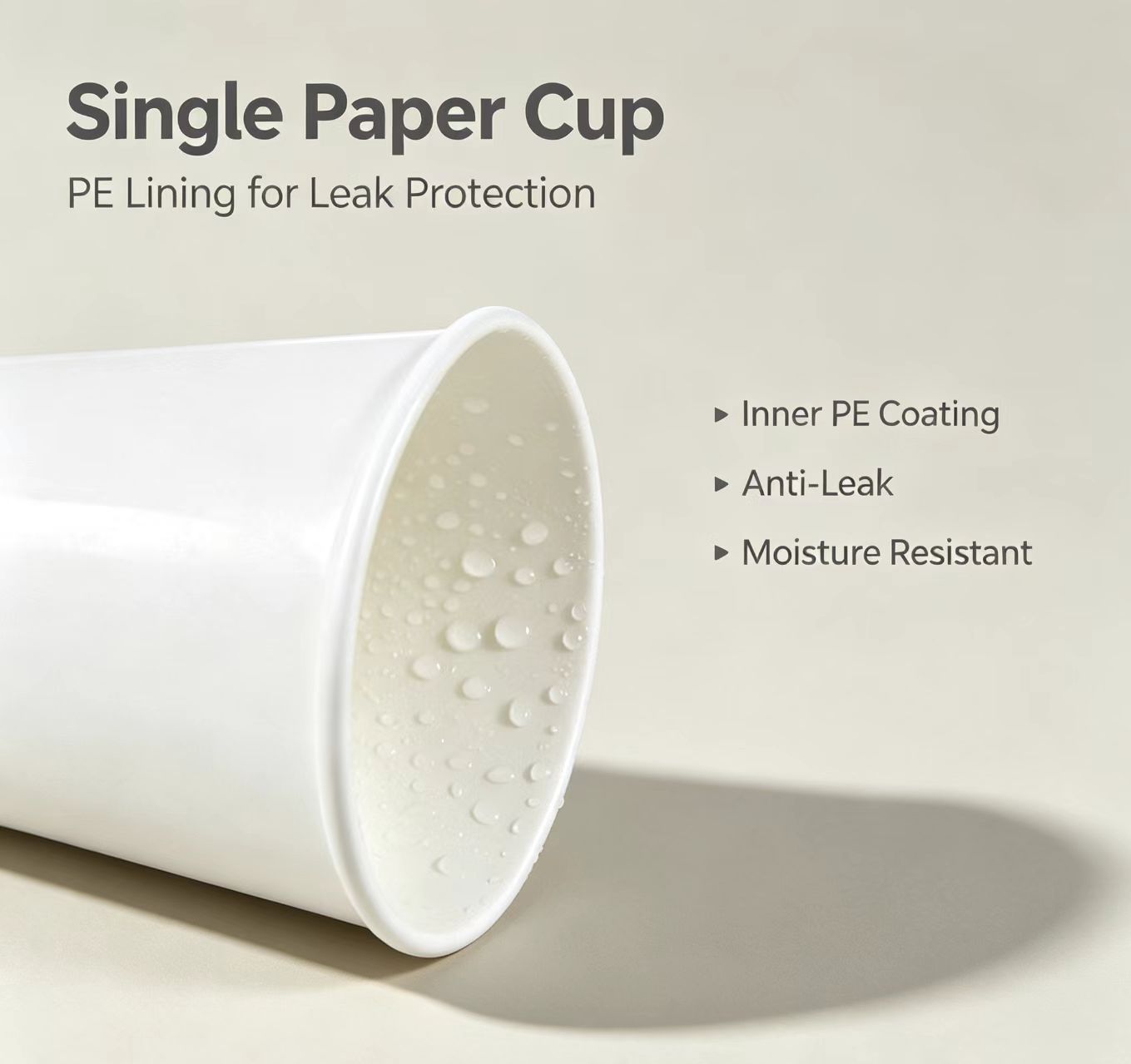 Leakproof Single Wall Cup