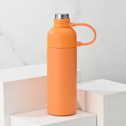 500ml Detachable Sport Water Bottle Double Wall Insulated Vacuum Flask Outdoor Customizable Water Flask Bottle Custom Flask