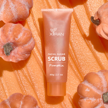 Natural Whitening Organic Pumpkin Face Scrub Gentle Exfoliating Facial Mask
