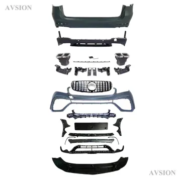 Upgrade Car Bumpers for Mercedes-Benz GLC X253 (2015-2019) GLC63 AMG with GT Grille