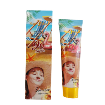 थोक 100 ग्राम UVB UVA प्रोटेक्टर सन क्रीम SPF 90