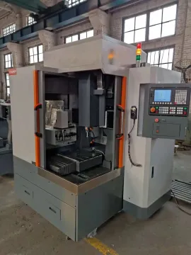 High-Precision CNC Milling Machine / Carving Machine with 8 Tool Magazines