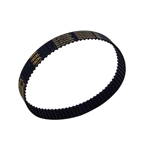 Black belt standard rubber timing belt