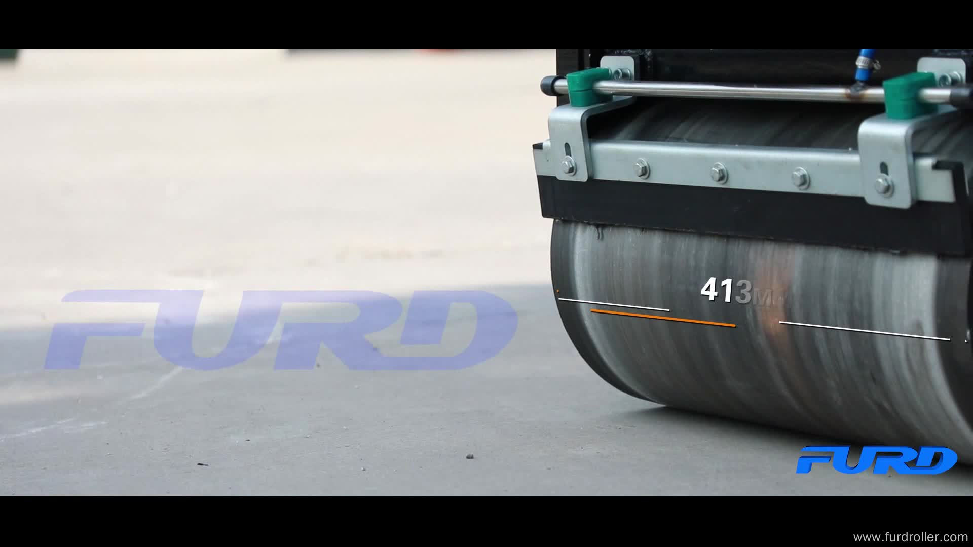 Double drum asphalt roller compactor vibratory road roller FYL-800