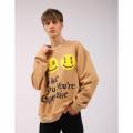 Kvinnor Hip Hop Letter Printing Sweatshirt