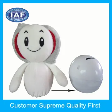 2016 the lowest price plush toy money box plastic injection parts