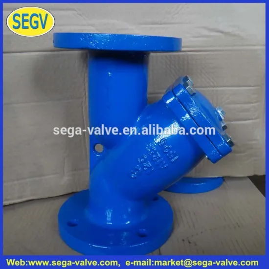DIN cast iron y strainer