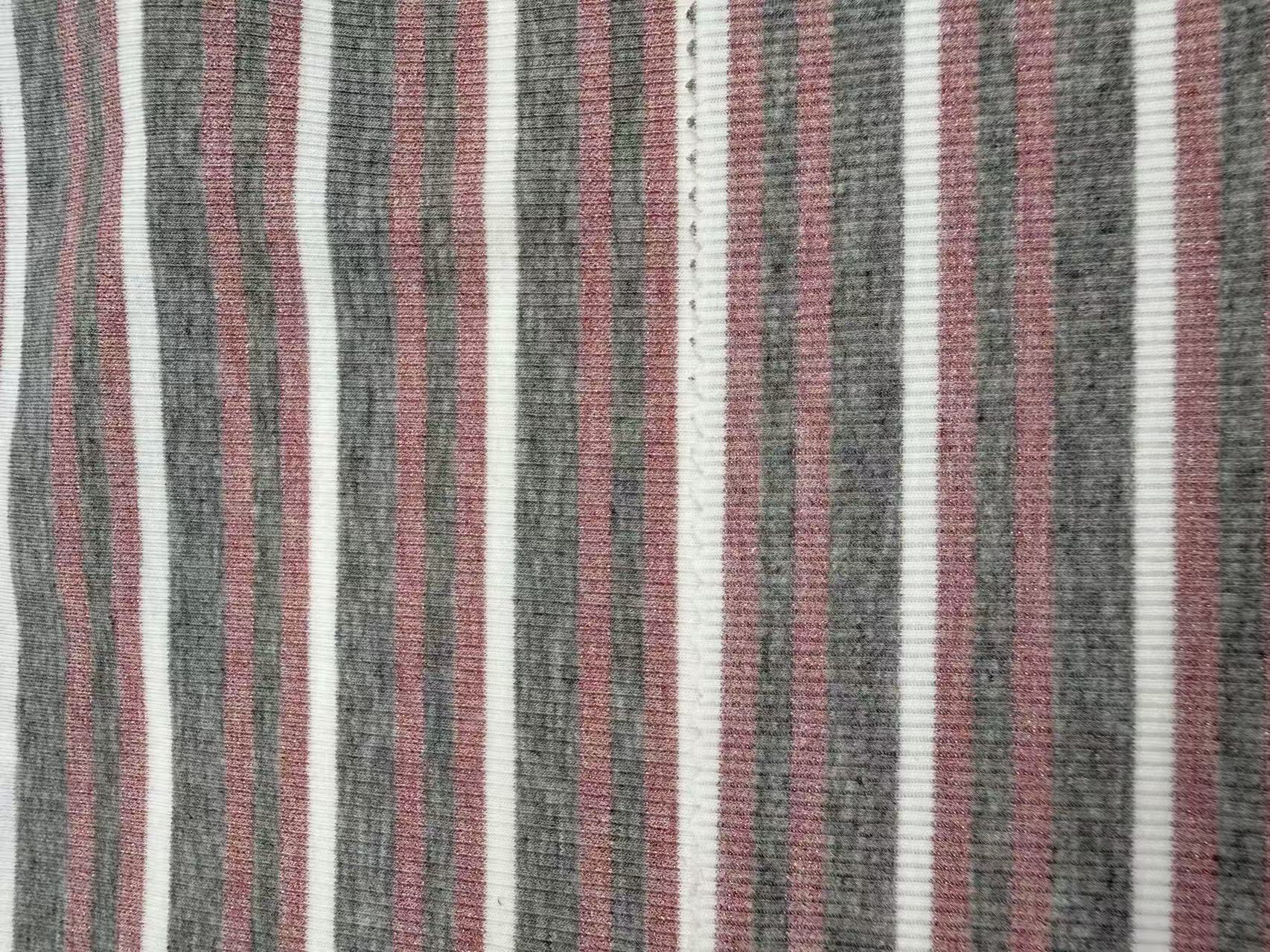 Tr Lurex Knitted Rib