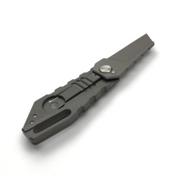 M390 Steel Camping Survival Folding Titanium Canivete tático