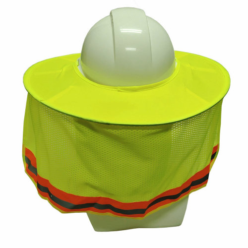 Sun Neck Shield Full Brim Sunshade for Safety Helmet