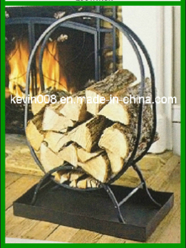 Steel Black Log Hoop