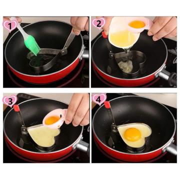 Stainless Steel Fried Egg Mold Ring Pancake Cooker