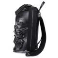 3D Stereo Skull Backpack PU Waterproof