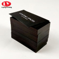 Luxury Thick Black Foil Edge Business Card Printed