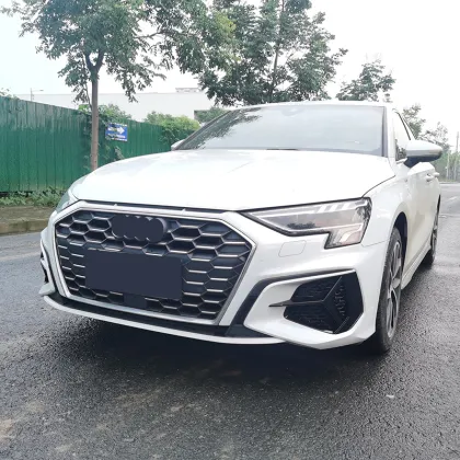 Fog Light Frame Cover for UDI A3 Front Bumper 2021-2022 Body Kit