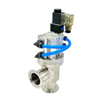 Stainless Steel Air Actuator High Vacuum Flapper Valve KF CF Bellows Vacuum Valve" 

However, for better SEO and readability, you might consider:

"KF CF Stainless Steel Air Actuator High Vacuum Flapper Valve with Bellows