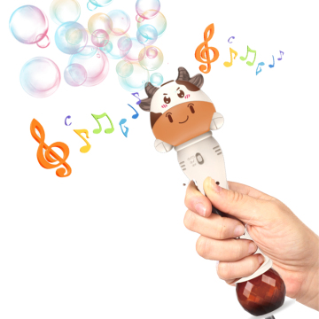 Electric Bubble Machine Toys with Lights & Music: The Perfect Mini Bubble Wands Gift for Kids' Birthday