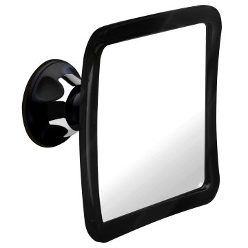 Modern Square Vanity Bathroom Mirror with Anti-Fog Zinc Alloy Design