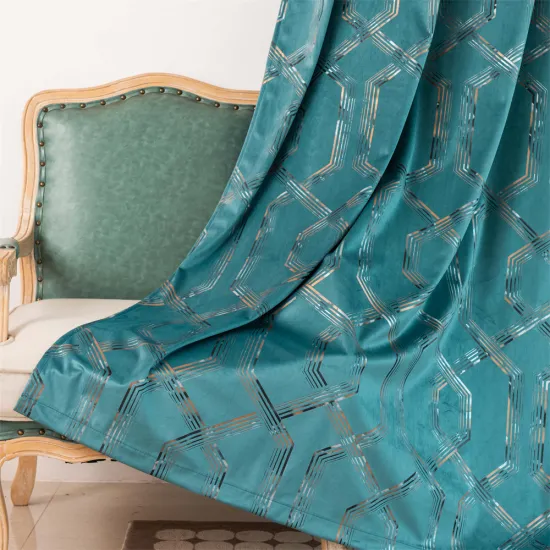 Polyester Softness Bronzing Velvet Sofa Fabric