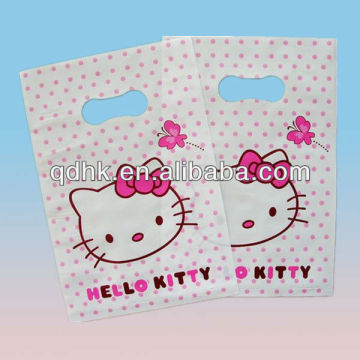 wholesale lot Hello kitty cartoon plastic gift shopping bag