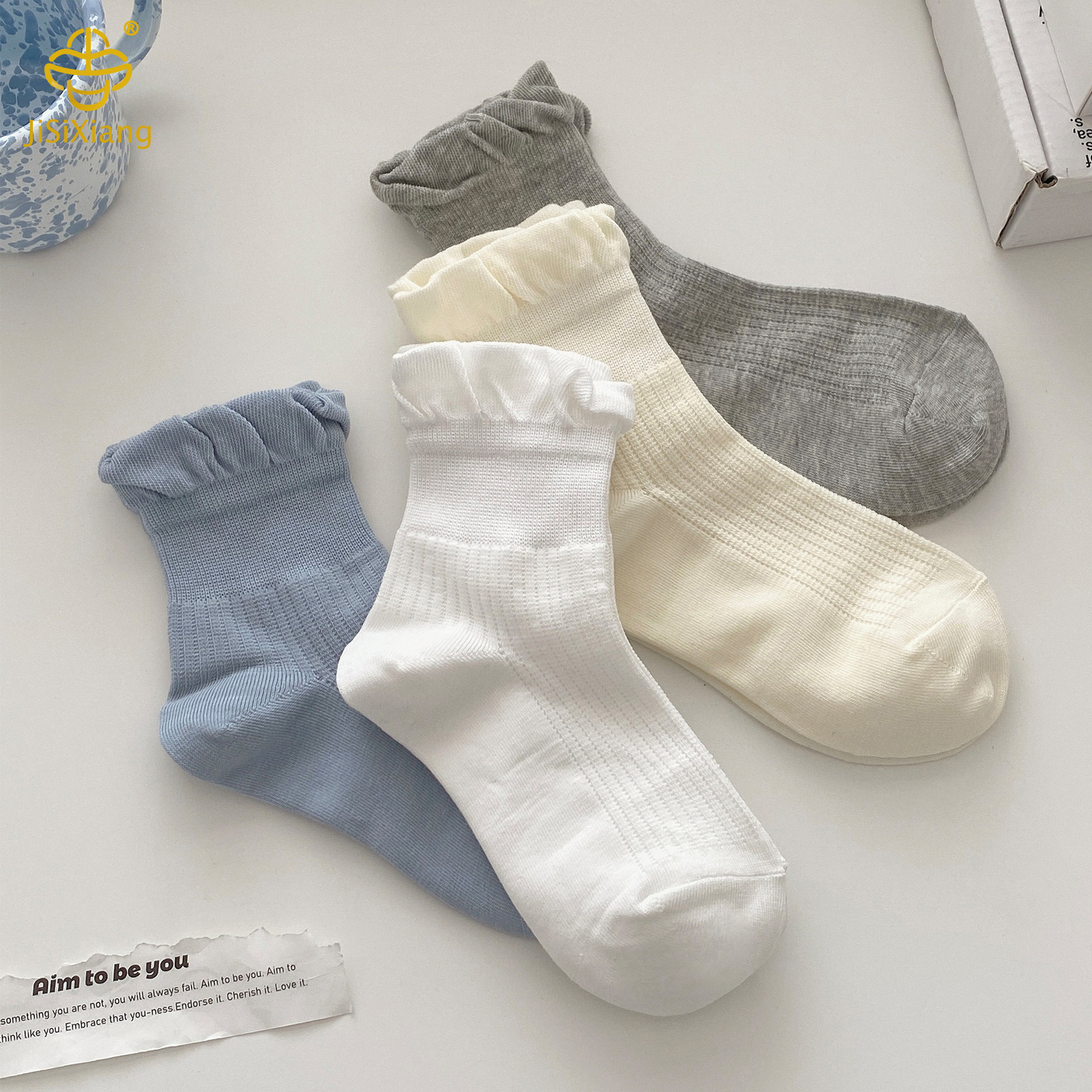 Fungus lace tube socks