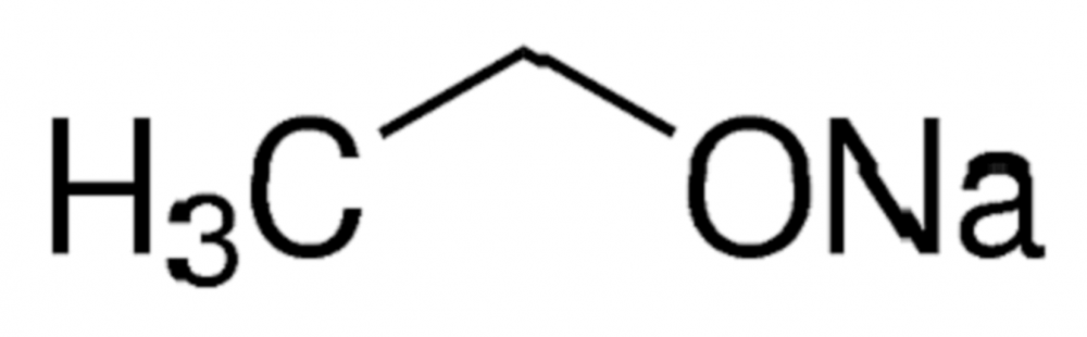 hidrólisis del éster metóxido de sodio
