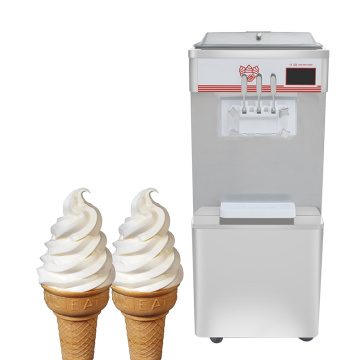 Machine à crème glacée douce en acier inoxydable à vendre