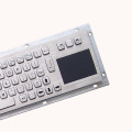 Top Mounted Dust Proof Keyboard With Integrated Touchpad