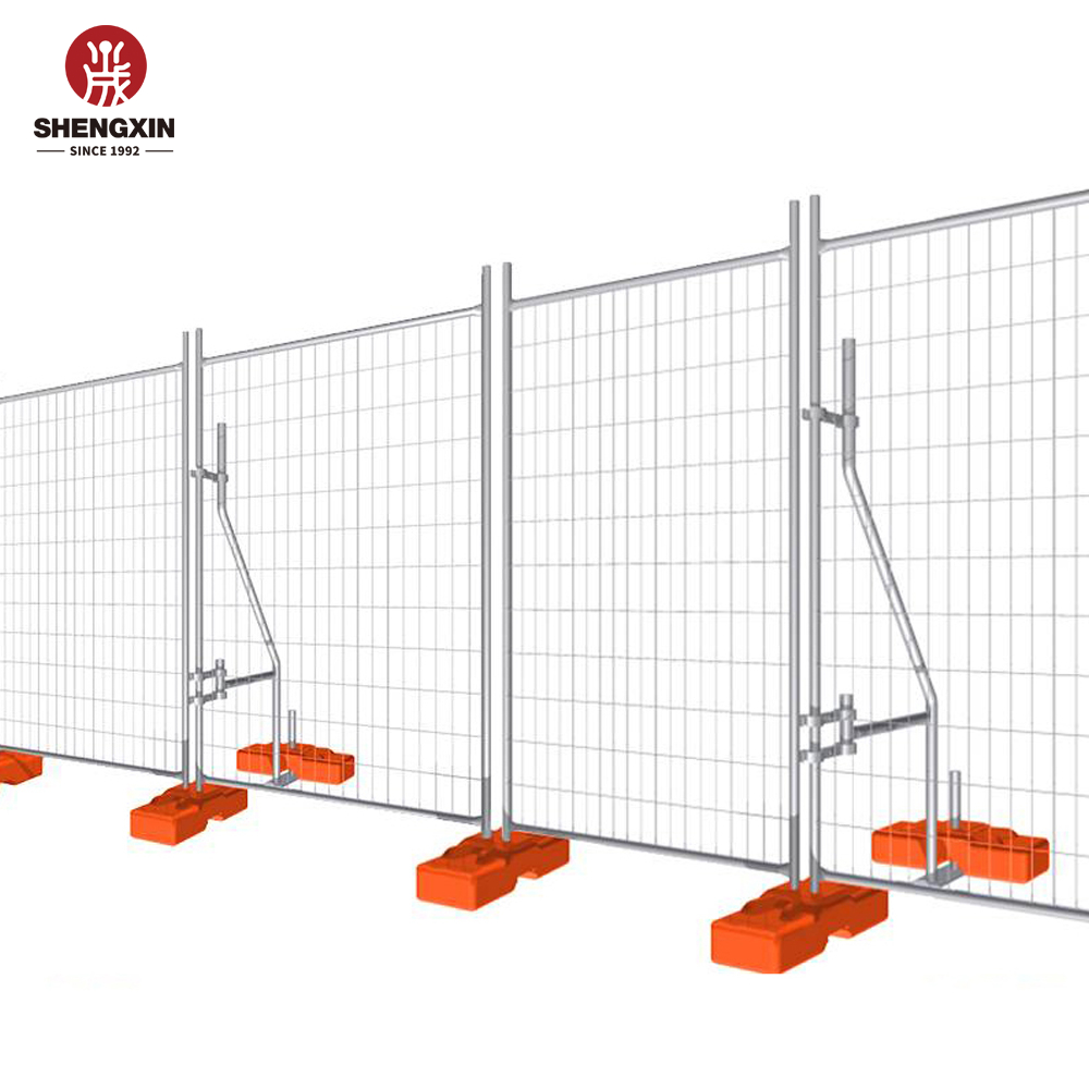 hot dipped galvanized metal temporary fence panels