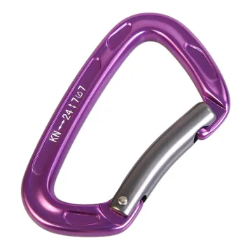 22KN Aluminum Auto Locking Carabiner Clips: Versatile Climbing and Outdoor Gear