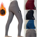 Winter Warmth Equestrian Women Breeches Fleece