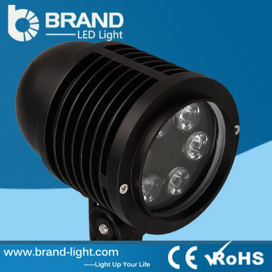 hot sale new design best price warm white black color body spike light