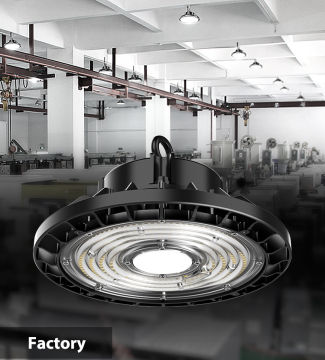 TOPPO DIP SWAKK WATTAGE Verstelbare LED High Bay Light 190lm/W IP65 Waterdichte industriële verlichting 100W