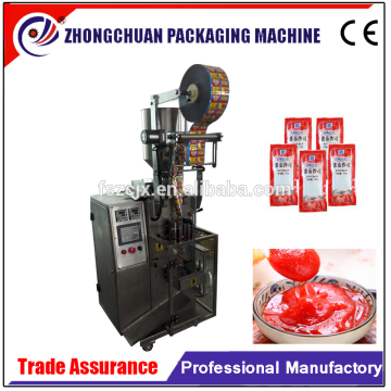 small sachet packing machine for filling ketchup
