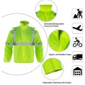 Wholesale Custom Logo High Visibility Work Suits Raincoat